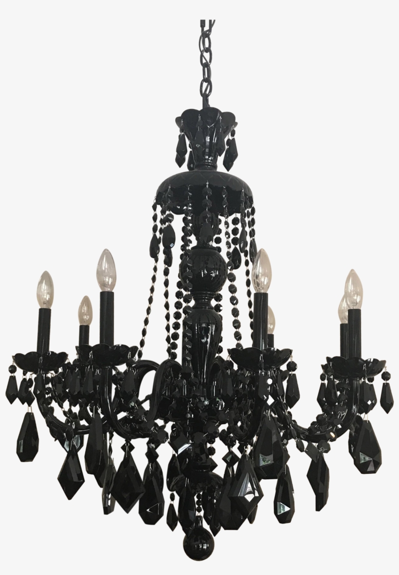 Black Png For Free Download On - Schonbek 12 Light Black Heritage Handcut Crystal Chandelier, transparent png #4708160