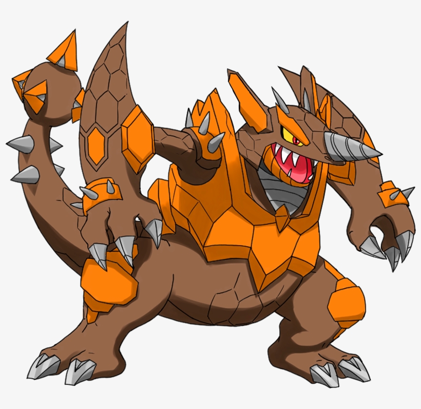 24,428,000 Exp - Mega Evolucion De Rhydon, transparent png #4708391