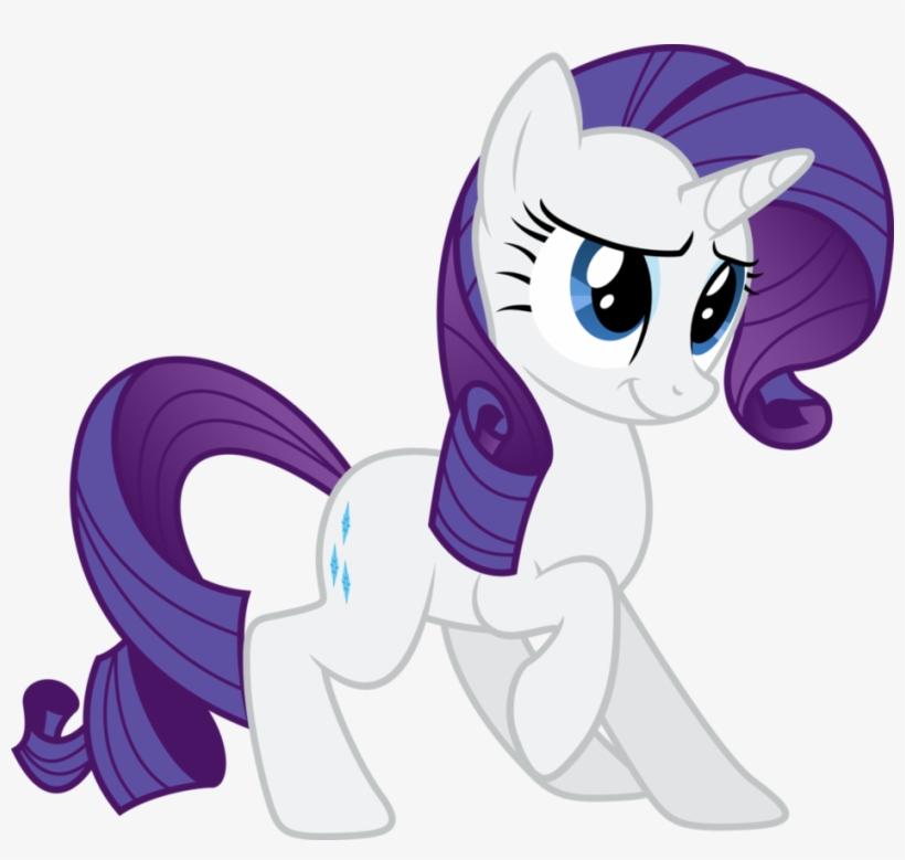 Rarity Png Image - My Little Pony Rarity Vector, transparent png #4709089