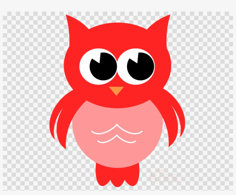 Download Owl Clip Art Red Clipart Eastern Screech Owl - Trefle 4 Feuille Dessin, transparent png #4709094