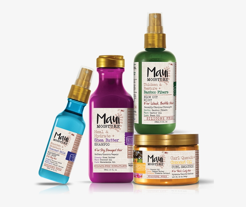 Wholesome Beauty For All Hair Types - Maui Moisture Nourish & Moisture Coconut Milk Oil, transparent png #4710078