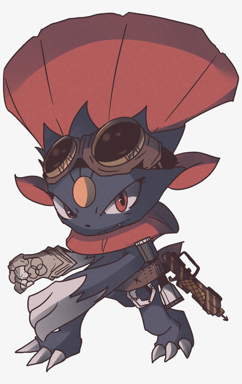 803dd109 88a7 4347 8fe1 77ee46359d3a - Alolan Weavile, transparent png #4710393