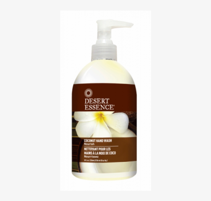 Desert Essence Hand Wash, Coconut - 8 Fl Oz, transparent png #4710803