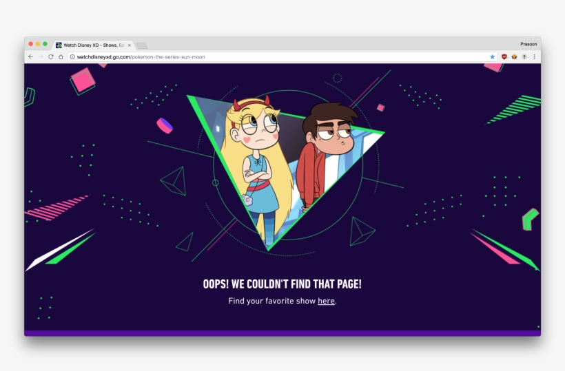 Metathis Is An Error Page On Watchdisneyxd, transparent png #4710946