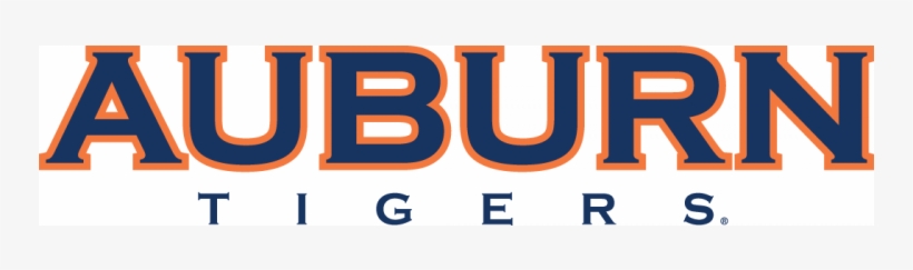 Auburn Tigers Iron Ons - Orange And Blue Tiger Stripes, transparent png #4711537