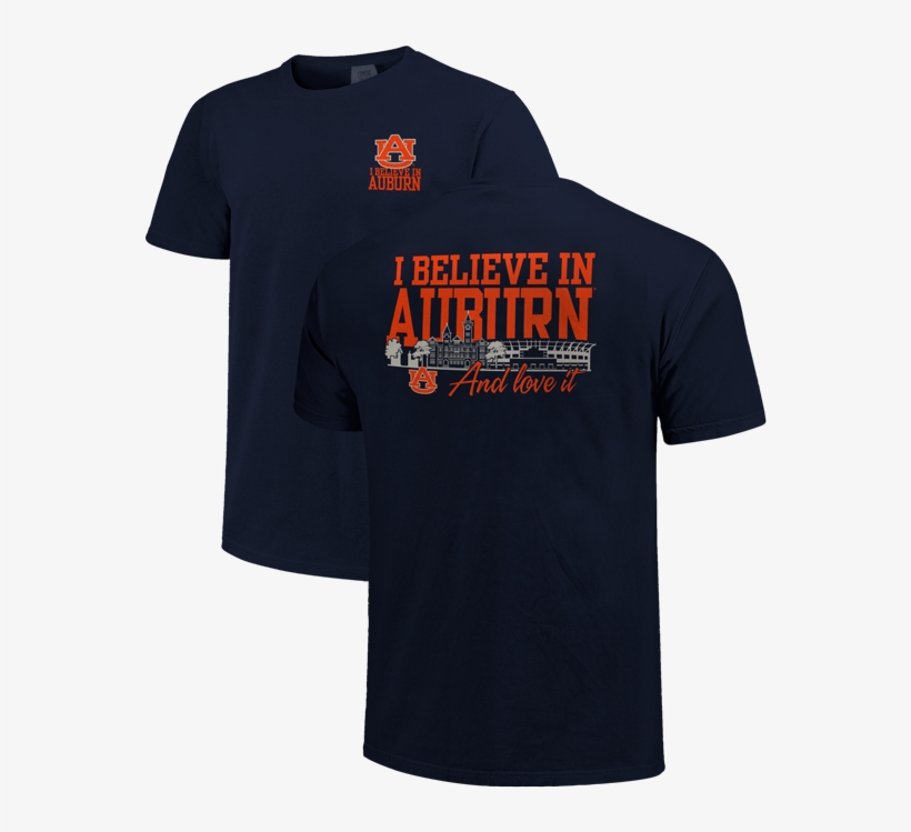 Auburn Tigers Comfort Colors "i Believe In Auburn" - Puma 2018-19 Ac Milan Third Shirt, transparent png #4711605