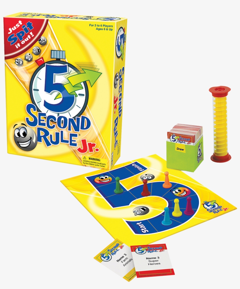 5 Second Rule® Jr - 5 Second Rule Junior, transparent png #4711670