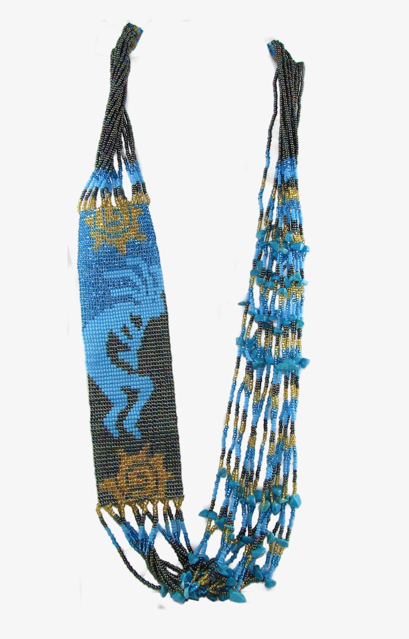 Kokopelli Necklace - Thread, transparent png #4711915
