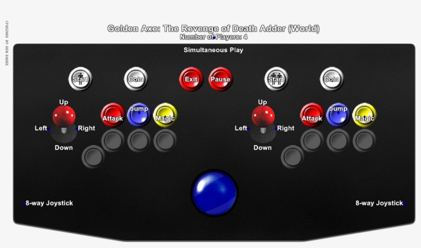 Home The Stick Club - Street Fighter Third Strike Control Panel, transparent png #4711920
