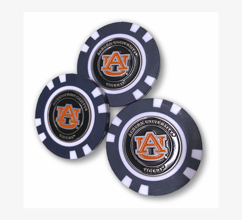 Navy Auburn Golf Markers 3pk - Auburn, transparent png #4712355