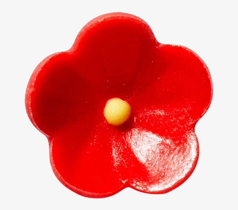 Almond And Sugar Flowers Red - Almond, transparent png #4712647
