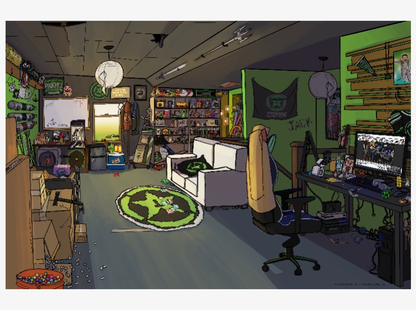 Ah Attic 180aec54 99ce 4162 9926 5819a51a1e5c V=1545147331 - Achievement Hunter, transparent png #4712860