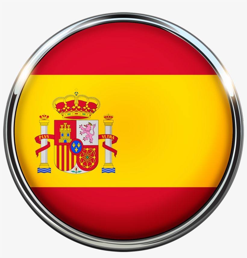 Spain Flag Circle Madr - Spain Flag, transparent png #4713103