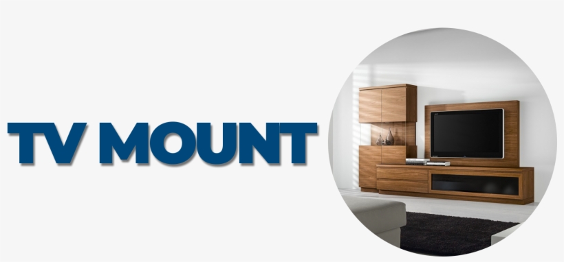 A Large Television Just Doesn't Look Right When It's - Television, transparent png #4713735