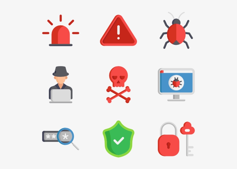 Cyber Crime - Cyber Crime Icon Png, transparent png #4714632