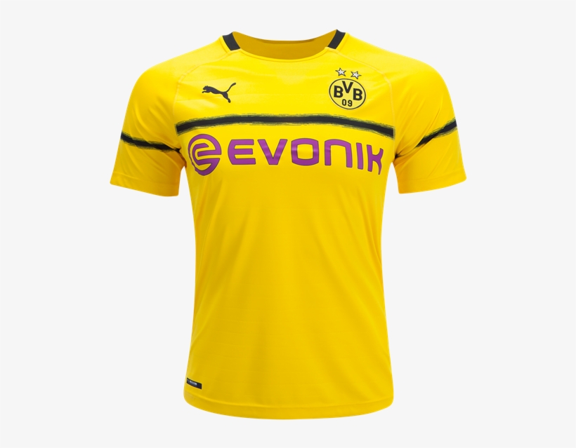 Borussia Dortmund 18/19 Cup Soccer Jersey - Borussia Dortmund Kit 18 19, transparent png #4715251