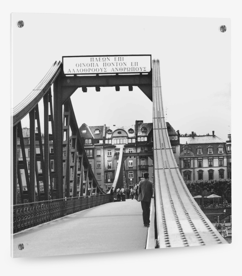 Fotokunst & Design Aus Berlin - Iron Bridge, transparent png #4715890