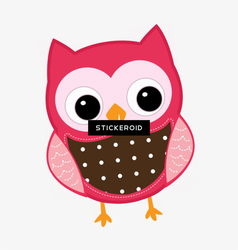 Cute Cartoon - Pink Owl Baby Blanket, transparent png #4716044