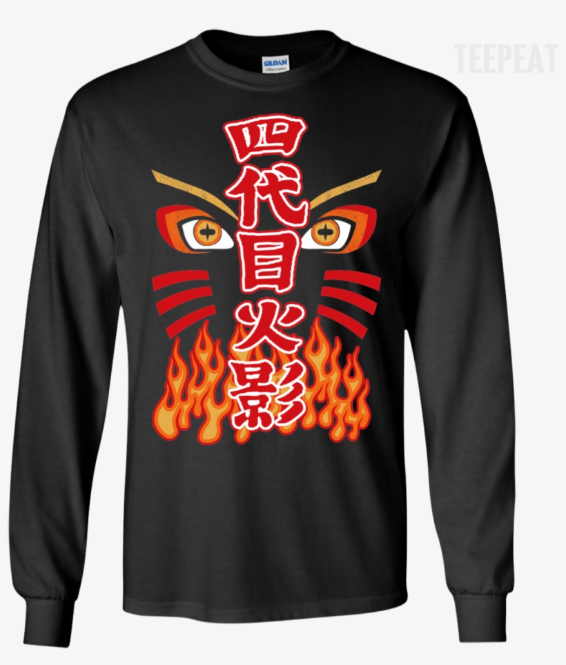 Naruto Hokage Tee Apparel Teepeat - Canadian Ugly Christmas Sweaters, transparent png #4716311