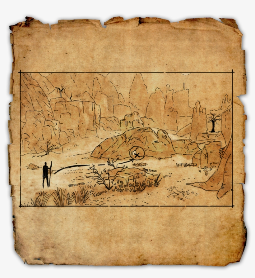 Craglorn Treasure Map I - Eso Clockwork City Treasure Map 1, transparent png #4717087