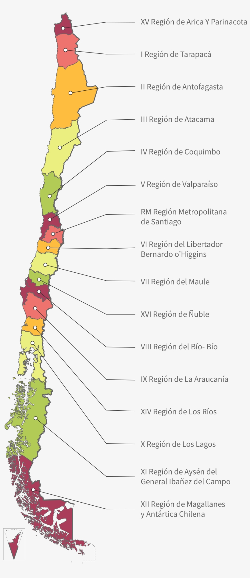 Open - Mapa De Chile Png, transparent png #4717459
