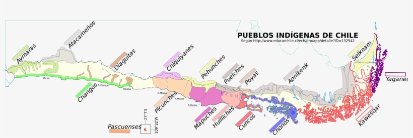 04 Jul 2014 - Ubicacion En El Mapa Los Pueblos Yaganes, transparent png #4717917