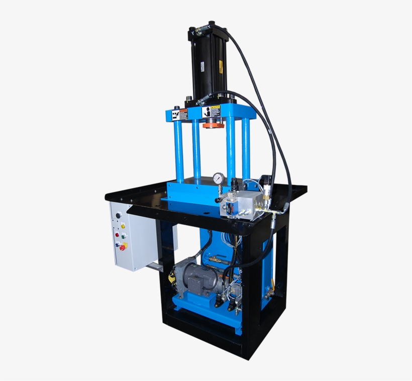30 Ton 4-post Benchtop Bulge Forming Press To Accommodate - Machine Press, transparent png #4718104