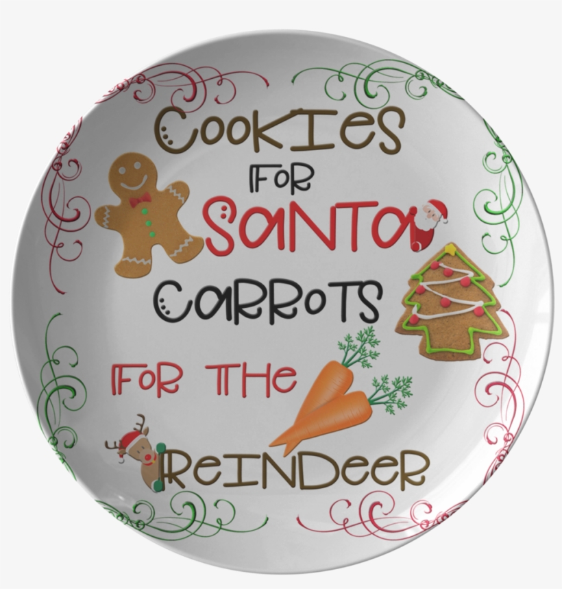 Cookies For Santa Carrots For The Reindeer - Reindeer, transparent png #4718109
