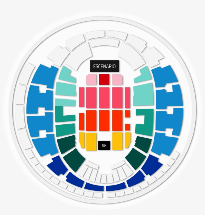 Vasquez Movistar Arena 2018, transparent png #4718497