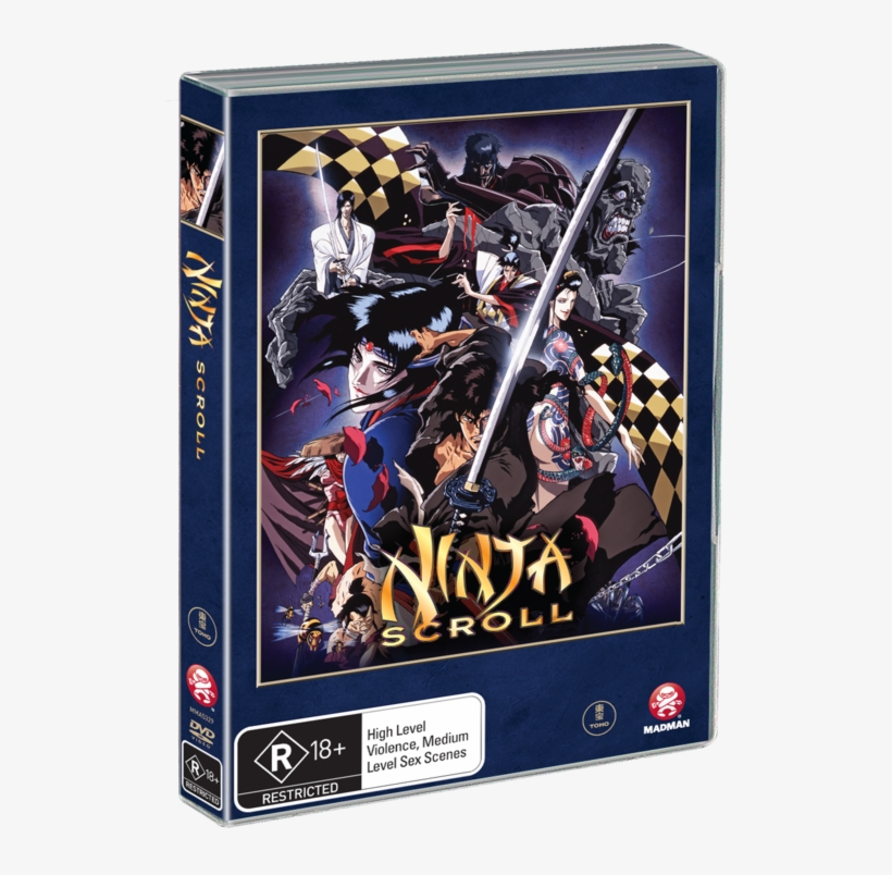Ninja Scroll - Ninja Scroll Blu Ray, transparent png #4718692