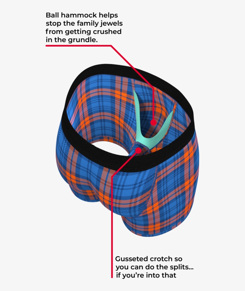 The Bronco's Bulge Horse Ball Hammock Boxers - The Giant Panda Ball Hammock Boxer Briefs | Size L, transparent png #4718740