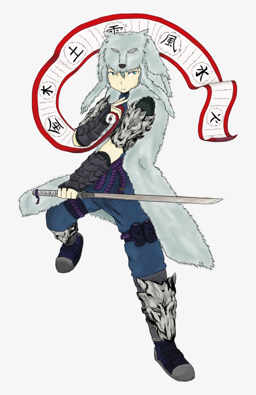 Ninja Of Legendary Scroll - Cartoon, transparent png #4718744