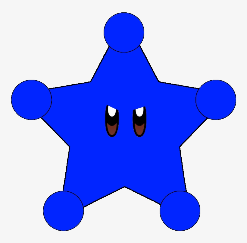 Dark Grand Star - Super Mario Grand Star, transparent png #4718797