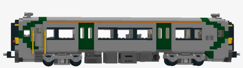 Side View Of The Project - Locomotive, transparent png #4718989