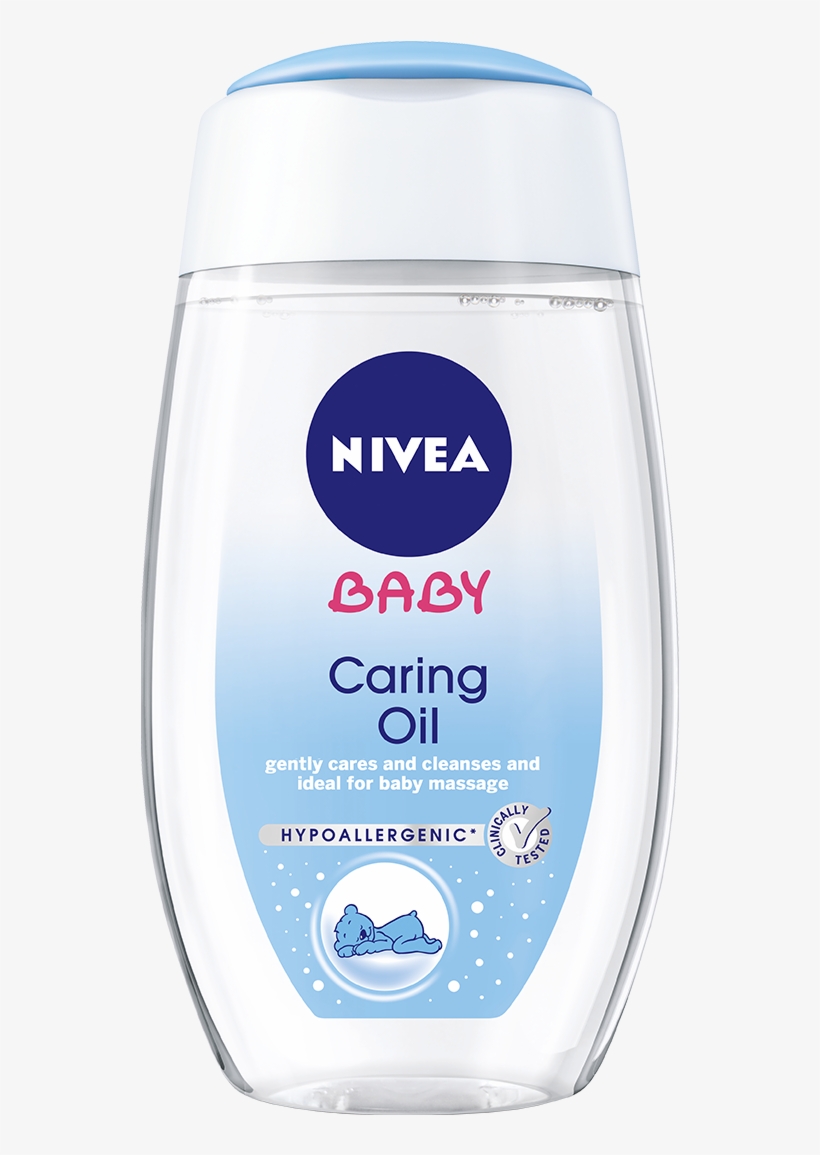 Baby Care - Nivea Baby Caring Oil, transparent png #4719292