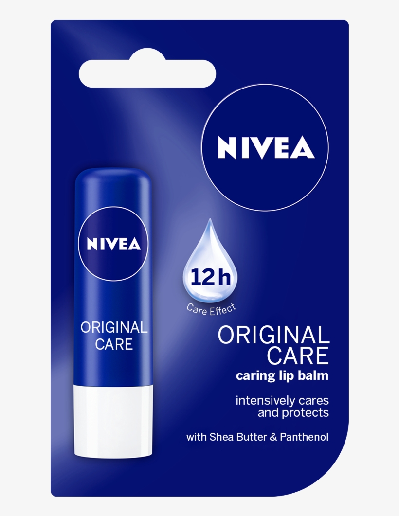 Nivea Lip Balm Strawberry Shine, transparent png #4719382