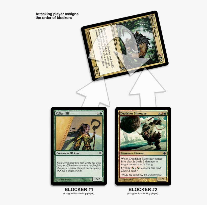 The First Thing That Happens During The Declare Blockers - Wizards Of The Coast Magic The Gathering: Cylian Elf, transparent png #4719737