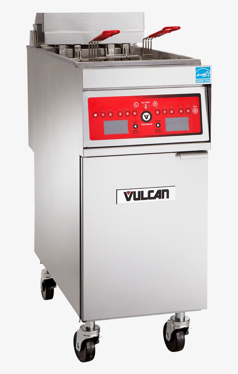 Loading Zoom - Vulcan Commercial Electric Fryer - 50 Lb. Oil Capacity, transparent png #4720440