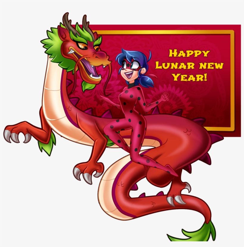 Ladybug Lunar New Year - Miraculous Ladybug Lunar Year, transparent png #4721332