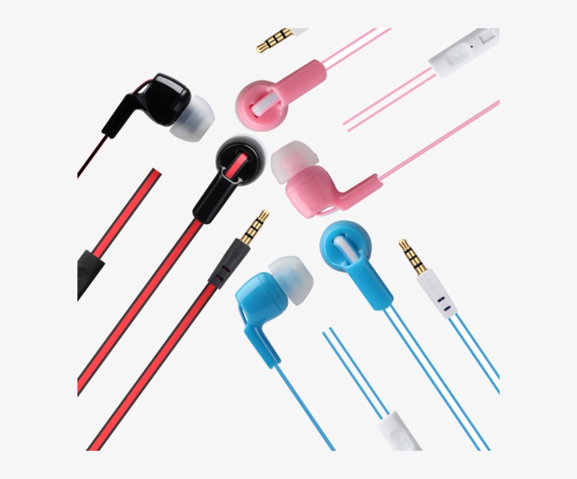 Earphones With Mic And Call/answer Button - Astrum Eb260 In-ear Headphones (blue), transparent png #4721945