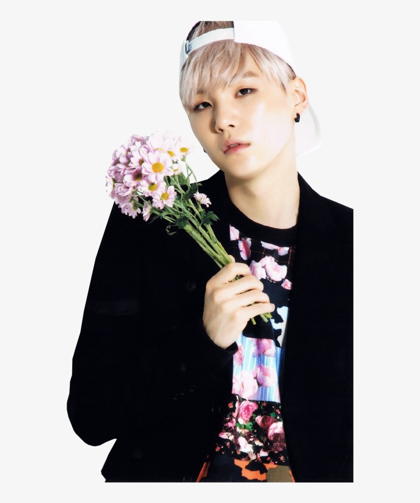 Bts I Need You Japanese Ver Flower Pngs Png Tumblr - Bts Suga Flower, transparent png #4722745