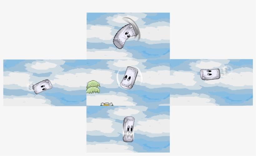 Neutral Air Is A Quick Spin With Very Little Landing - Super Smash Flash 2 Sandbag, transparent png #4723347