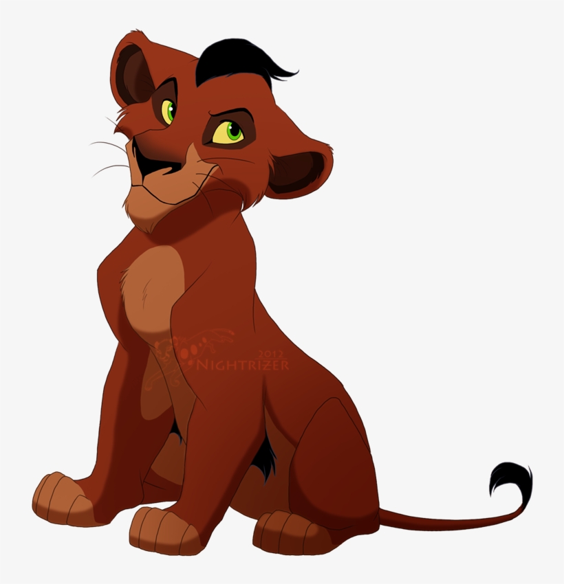 Taka Cub By Nightrizer-d5ml6lh - Lion King Scar Cub, transparent png #4724151