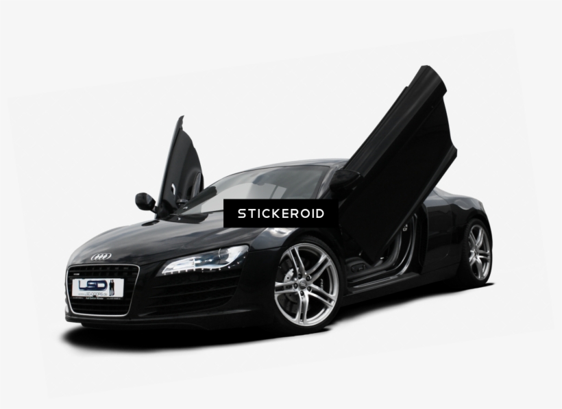 Audi R Black Matte - Audi R8 Png, transparent png #4724400