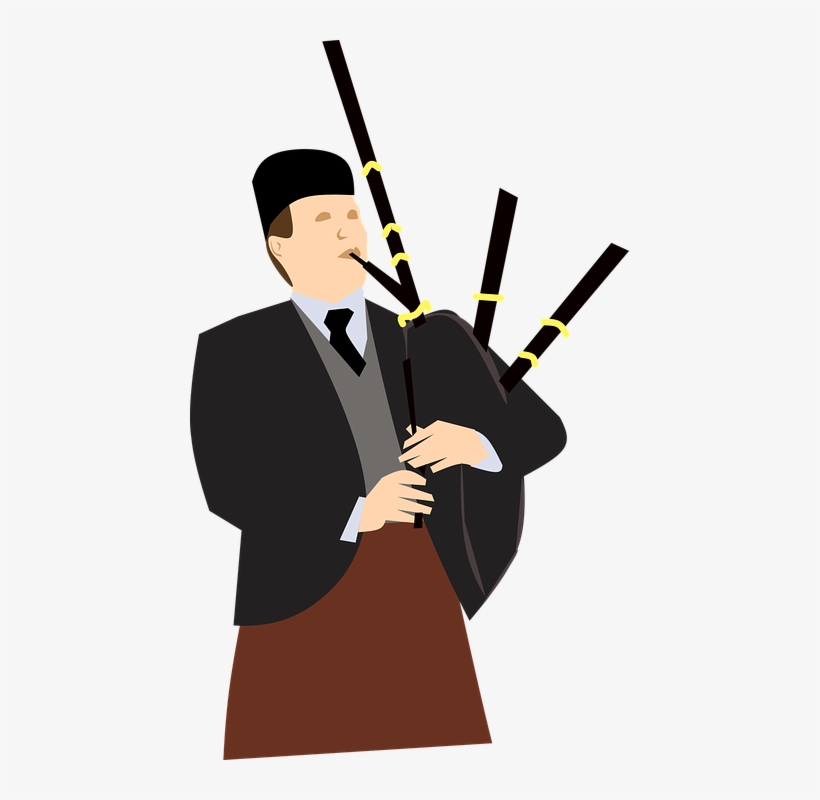 Bagpipes Png Hd - Transparent Bagpiper Png, transparent png #4724560