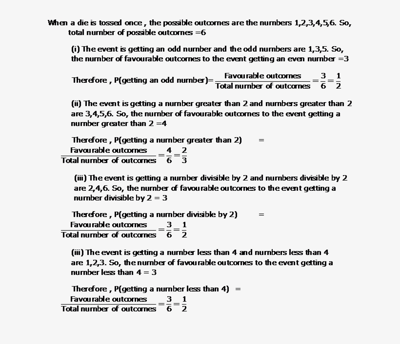 Frank Solutions For Mathematics Icse Class 9, Chapter - 8th Icse Maths Probability Problems On Students, transparent png #4724708