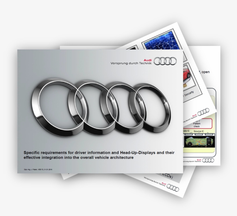 Jan Faber From Audi About Specific Requirements For - Audi, transparent png #4724873
