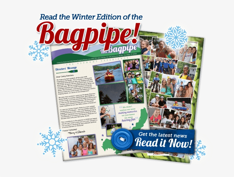 The Winter Edition Of The Bagpipe Is Out - Flyer, transparent png #4725188