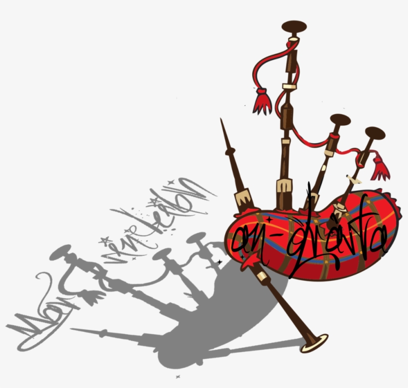 Diseño De Logo Por Kronikken Para Bagpipe Artist - Cartoon Picture Of Bagpipes, transparent png #4725678