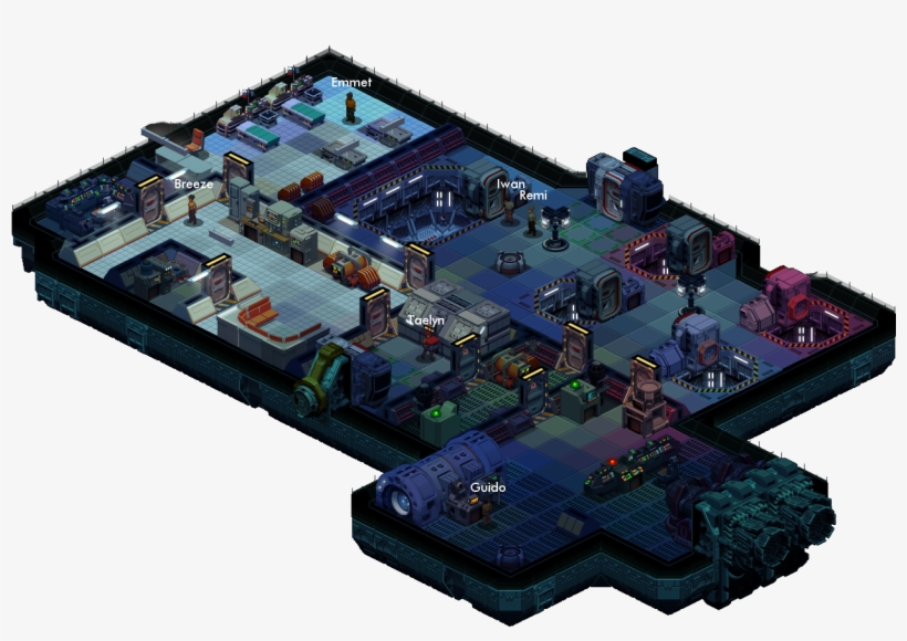 Space Haven Spaceship Colony Sim Inspired By Rimworld, - Oxygen Not Included Base Designs, transparent png #4725946